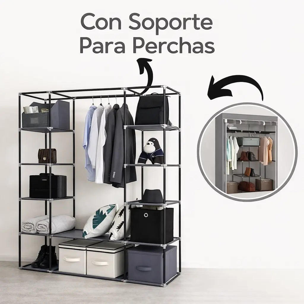 Closet Plegable Multiuso MaxCloset™ + Robot Aspirador MaxClean 3 en 1 [ULTIMAS UNIDADES]